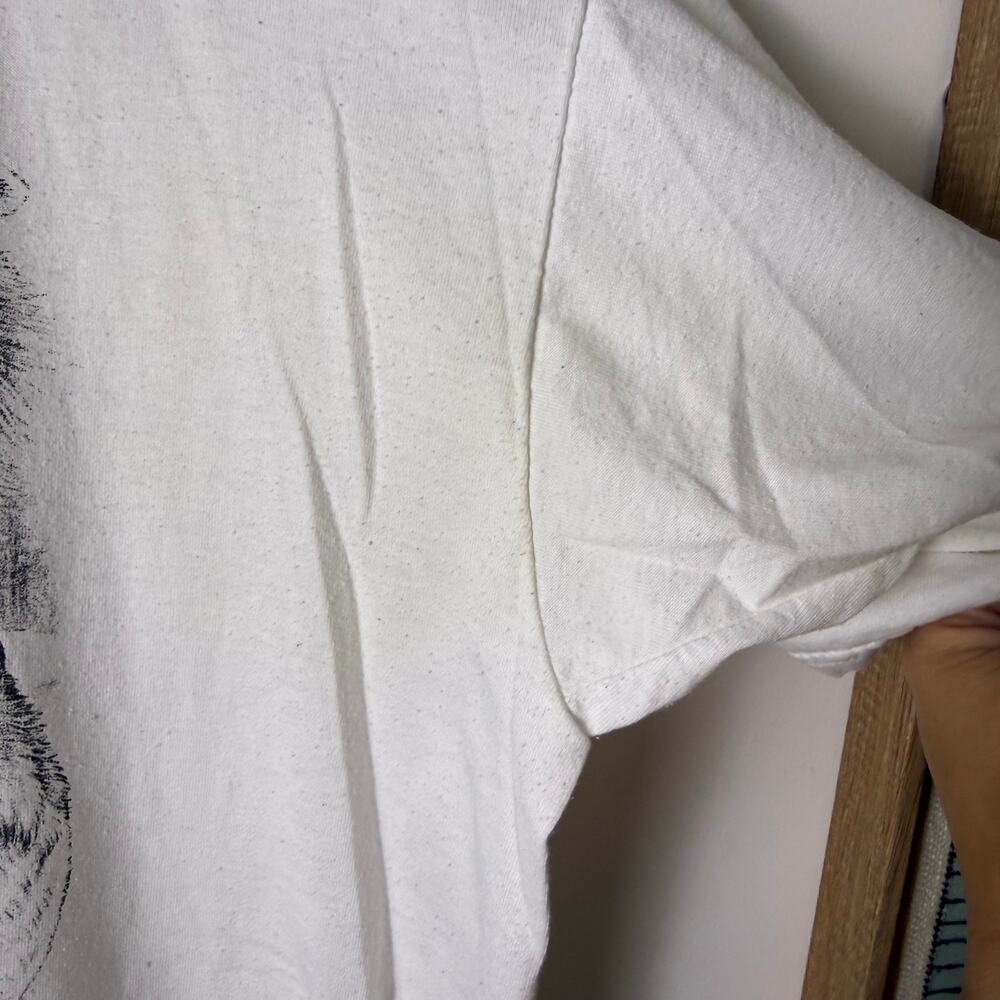 Vintage Fruit Of The Loom Y2K Wolf Tee Shirt Xl - Picture 7 of 10